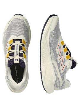 Zapatilla Hombre Salomon Aero Blaze 3 GRVL Gore-TEX Blanco
