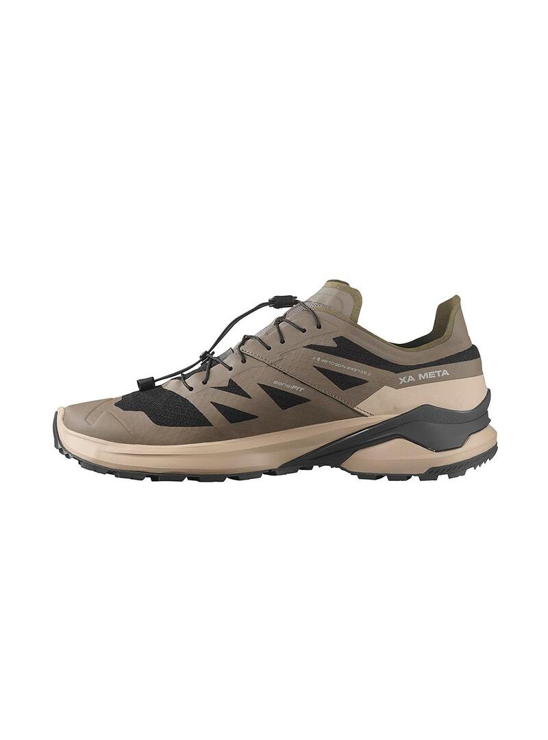 Zapatilla Hombre Salomon Xa Meta GTX Negro/Marrón