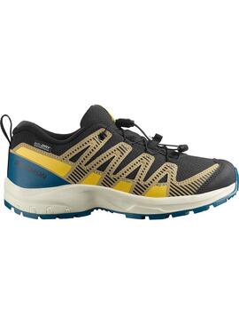 Zapatilla Junior Salomon XA Pro V8 Negro/Amarillo