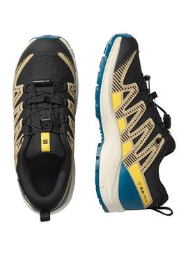 Zapatilla Junior Salomon XA Pro V8 Negro/Amarillo