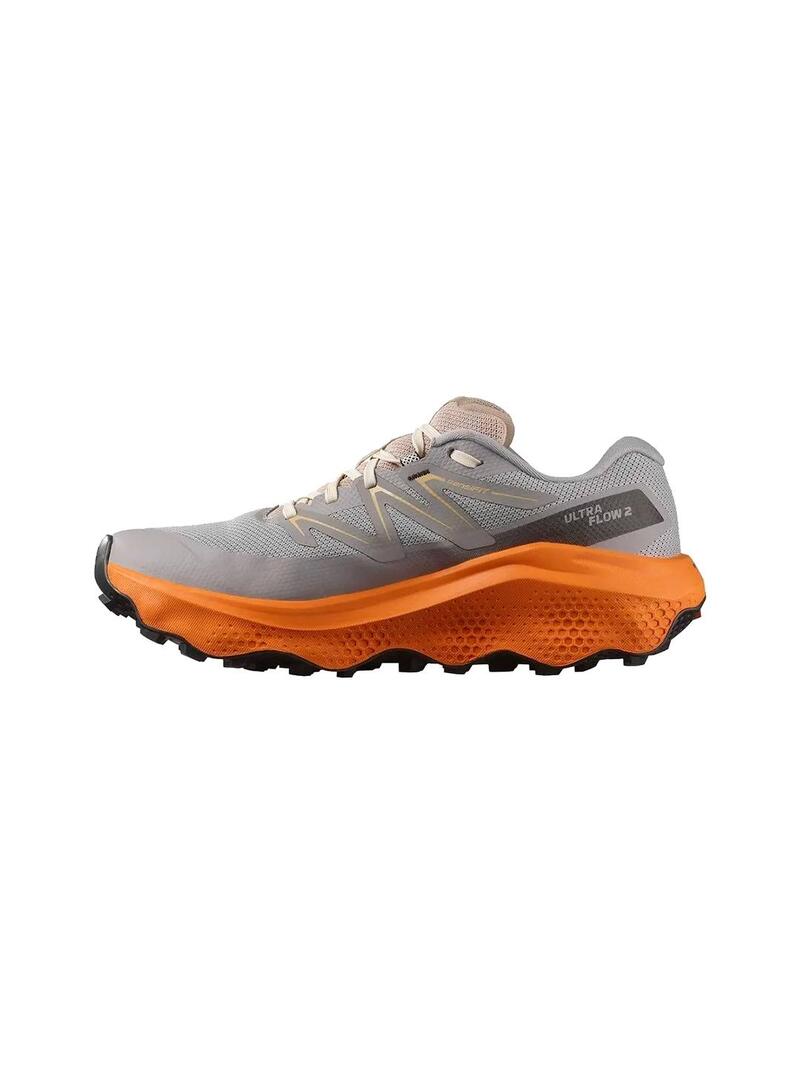 Zapatilla Hombre Salomon Ultra Flow 2 GTX Gris/Nar