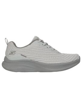 Zapatilla Mujer Skechers Bobs Moda Gris