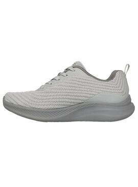 Zapatilla Mujer Skechers Bobs Moda Gris
