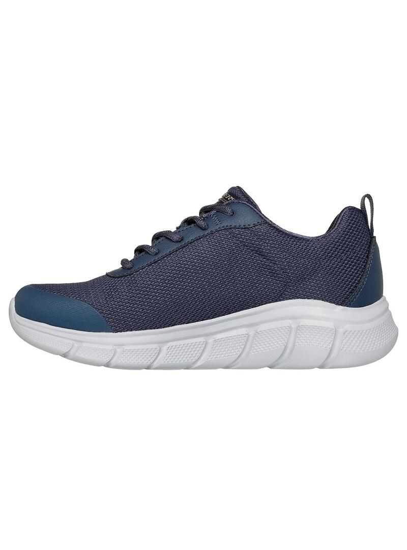 Zapatilla Mujer Skechers Bobs B Waterproof Gris