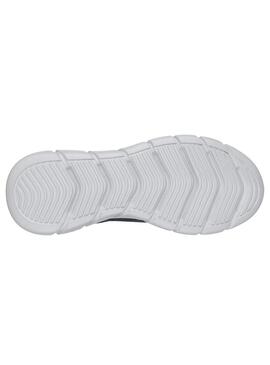 Zapatilla Mujer Skechers Bobs B Waterproof Gris