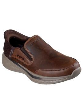 Zapatilla Hombre Skechers Slade Slip-ins Marrón