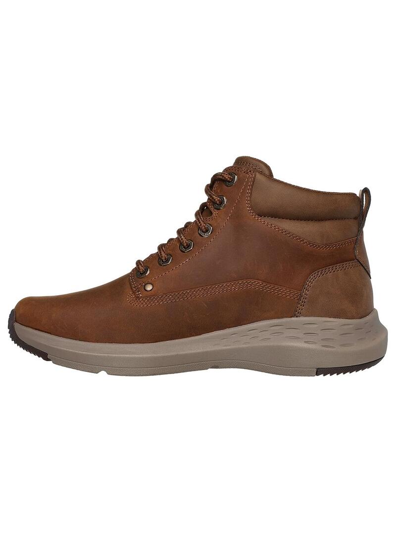 Bota Hombre Skechers Ederic Marrón