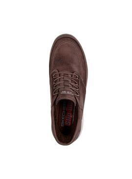 Zapatilla Hombre Skechers Summits Slip ins Marrón