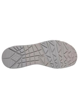Zapatilla Mujer Skchers Uno Beige