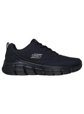 Zapatilla Hombre Skechers Bobs B Flex Negro