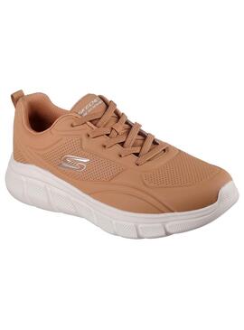 Zapatilla Hombre Skechers Bobs B Flex Camel