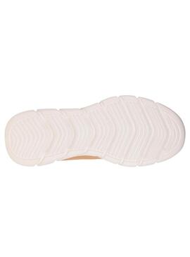 Zapatilla Hombre Skechers Bobs B Flex Camel