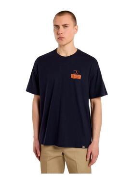 Camiseta Hombre Dickies Apison Marino