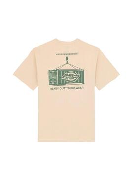 Camiseta Hombre Dickies Apison Beige