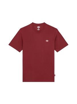 Camiseta Hombre Dickies Mapleton Granate