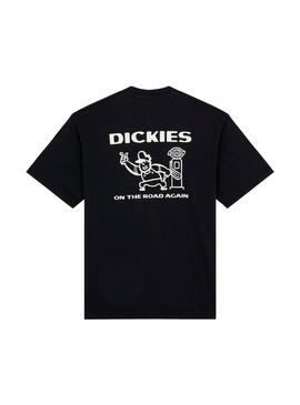 Camiseta Hombre Dickies Burns Negra