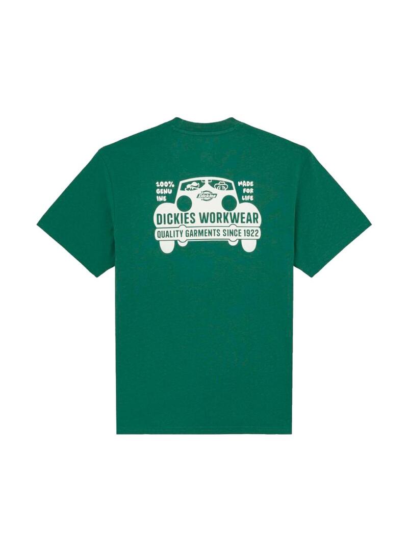 Camiseta Hombre Dickies GordonsVille Verde