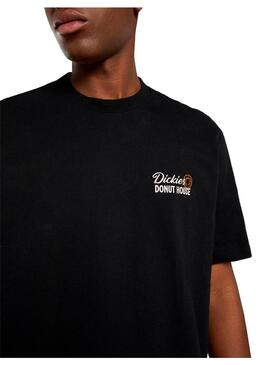 Camiseta Hombre Dickies Donut Negro