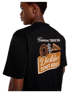 Camiseta Hombre Dickies Donut Negro
