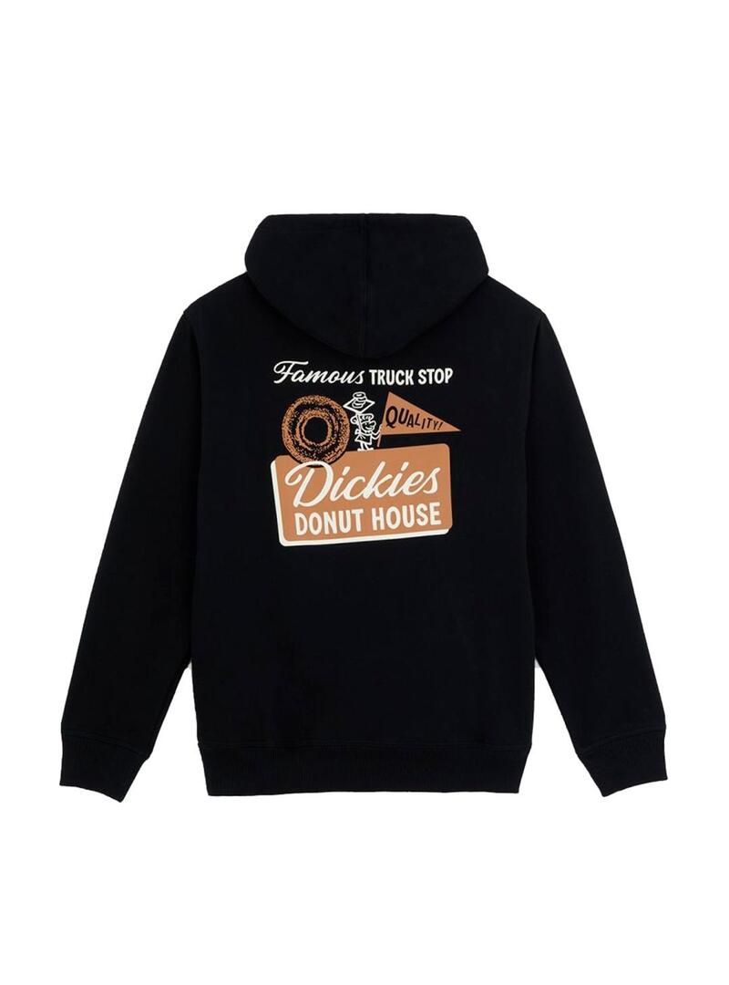 Sudadera Hombre Dickies Donut Negra
