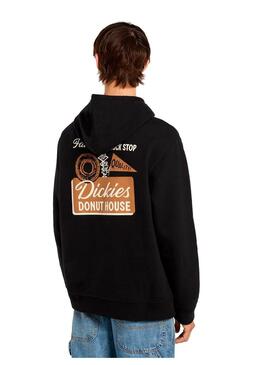 Sudadera Hombre Dickies Donut Negra