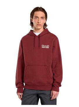 Sudadera Hombre Dickies Donut Granate