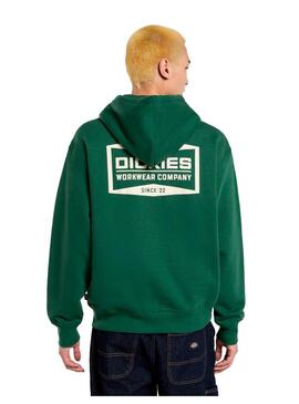 Sudadera Hombre Dickies Bolivar Verde