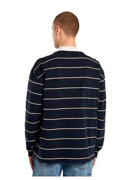 Polo Hombre Dickies Summerdale Marino Rallas