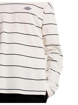 Polo Hombre Dickies Summerdale Blanco Rallas