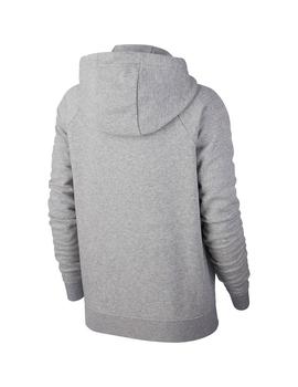 Chaqueta Mujer Nike Essential Flc Gris