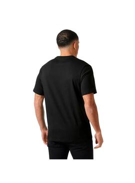 Camiseta Hombre Helly Hansen Box 2.0 Negra