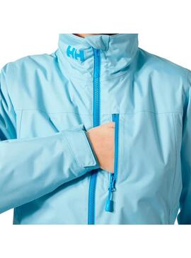 Cazadora Mujer Helly Hansen Hooded Pila Celeste