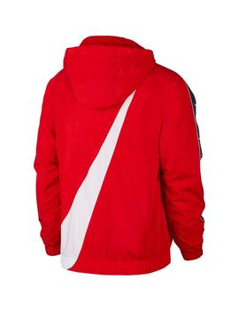 Cortavientos Hombre Nike Rojo