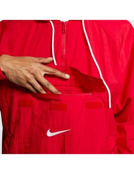 Cortavientos Hombre Nike Rojo