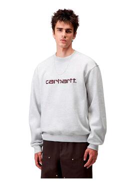 Sudadera Hombre Carhartt WIP Sweat Gris