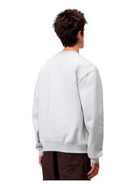 Sudadera Hombre Carhartt WIP Sweat Gris