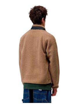 Cazadora Hombre Carhartt WIP Prentis Liner Marron