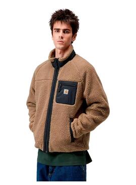 Cazadora Hombre Carhartt WIP Prentis Liner Marron