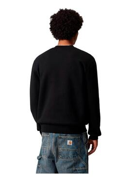 Sudadera Hombre Carhartt WIP Schooling Negra