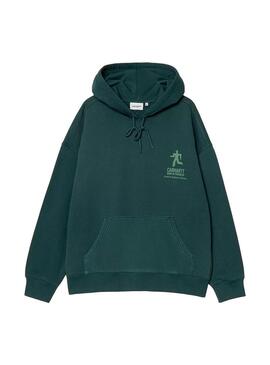 Sudadera Hombre Carhartt WIP Distance Verde
