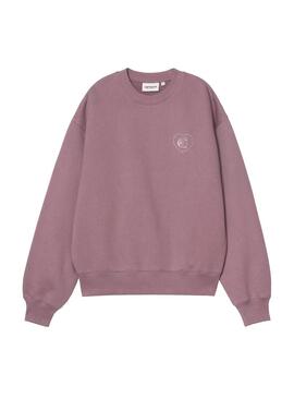 Sudadera Mujer Carhartt WIP Hearts Of Hartts Morada