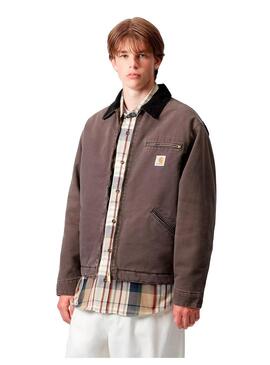 Cazadora Hombre Carhartt WIP Detroit Marrón Chocolate