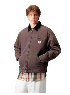 Cazadora Hombre Carhartt WIP Detroit Marrón Chocolate