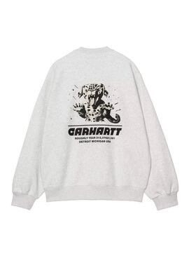 Sudadera Hombre Carhartt WIP Wiptopia Gris