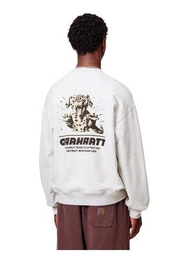 Sudadera Hombre Carhartt WIP Wiptopia Gris