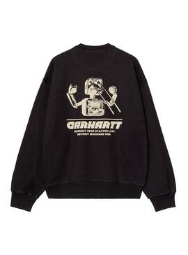 Sudadera Hombre Carhartt WIP Wiptopia Negra