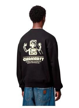 Sudadera Hombre Carhartt WIP Wiptopia Negra