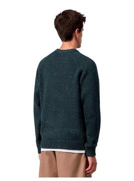 Jersey Hombre Carhartt WIP Anglistic Verde