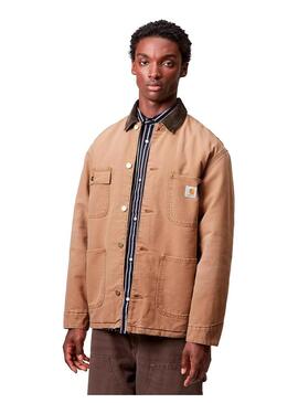 Cazadora Hombre Carhartt WIP Chore Coat Marron