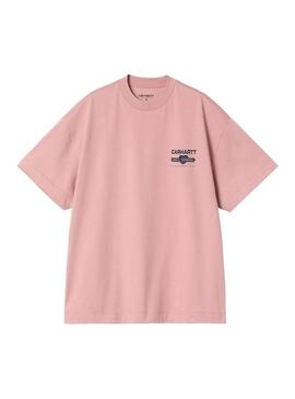 Camiseta Mujer Carhartt WIP Modal Rosa